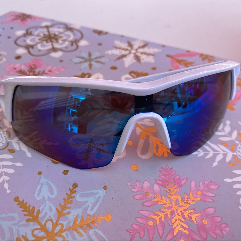 White Sport Sunglasses